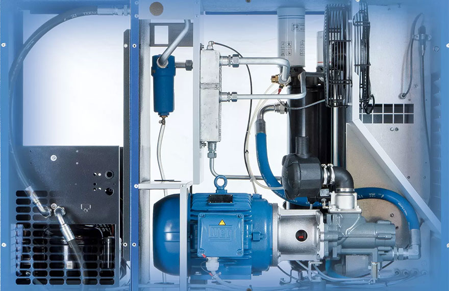 Εσωτερικό αεροσυμπιεστή ALUP Allegro - ΑΝΕΛΙΞΙΣ ΤΣΙΚΑΛΟΥΔΑΚΗΣ.