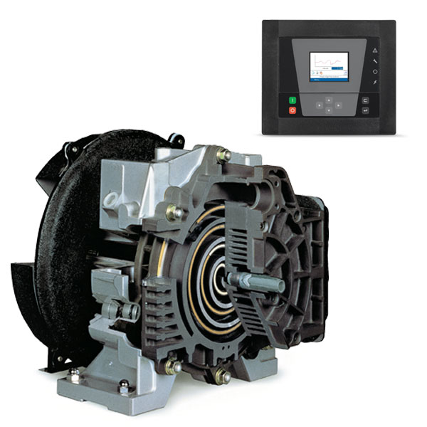 Τεχνολογία Scroll και ψηφιακός ελεγκτής για αεροσυμπιεστές ALUP Spiralair