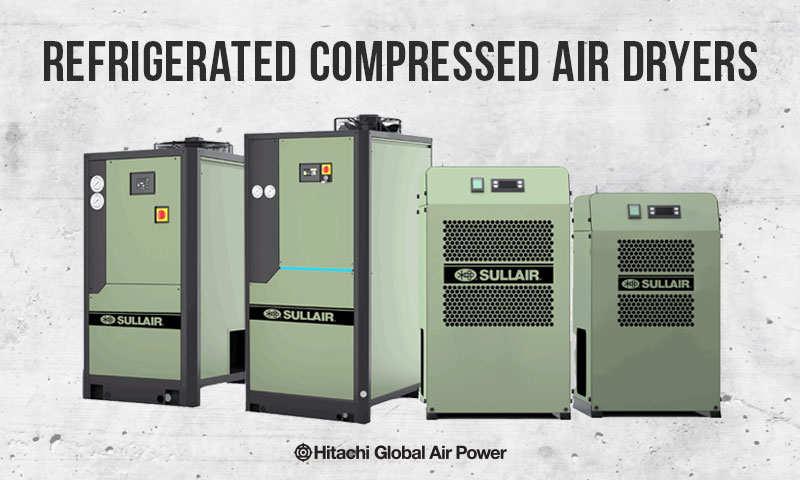 Ψυκτικός ξηραντής πεπιεσμένου αέρα Sullair σειράς SR