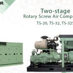 Αεροσυμπιεστής διπλού σταδίου Sullair TS-32 για μέγιστη εξοικονόμηση ενέργειας